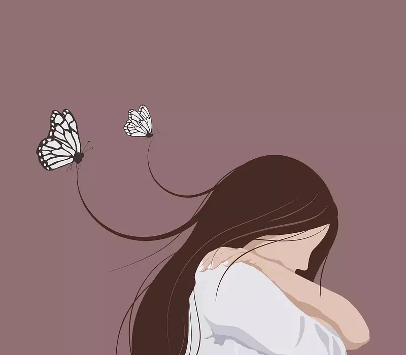 Hình nền Sad girl dùng làm hình nền điện thoại