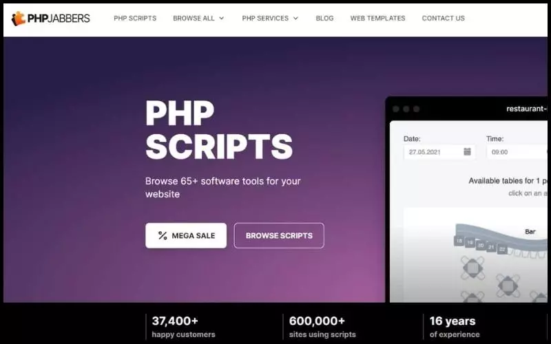 PHP chủ yếu được tìm thấy trong nền tảng phát triển website