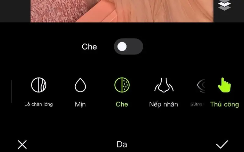 Xingtu hỗ trợ người dùng nhiều chế độ làm đẹp như thon gọn khuôn mặt, thay đổi sắc độ màu da