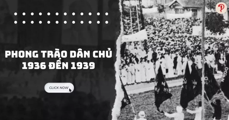 Phong trào dân chủ 1936 đến 1939