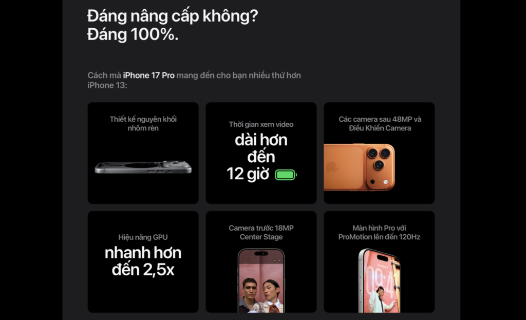 iPhone 17 Series là sản phẩm vô cùng đáng mua